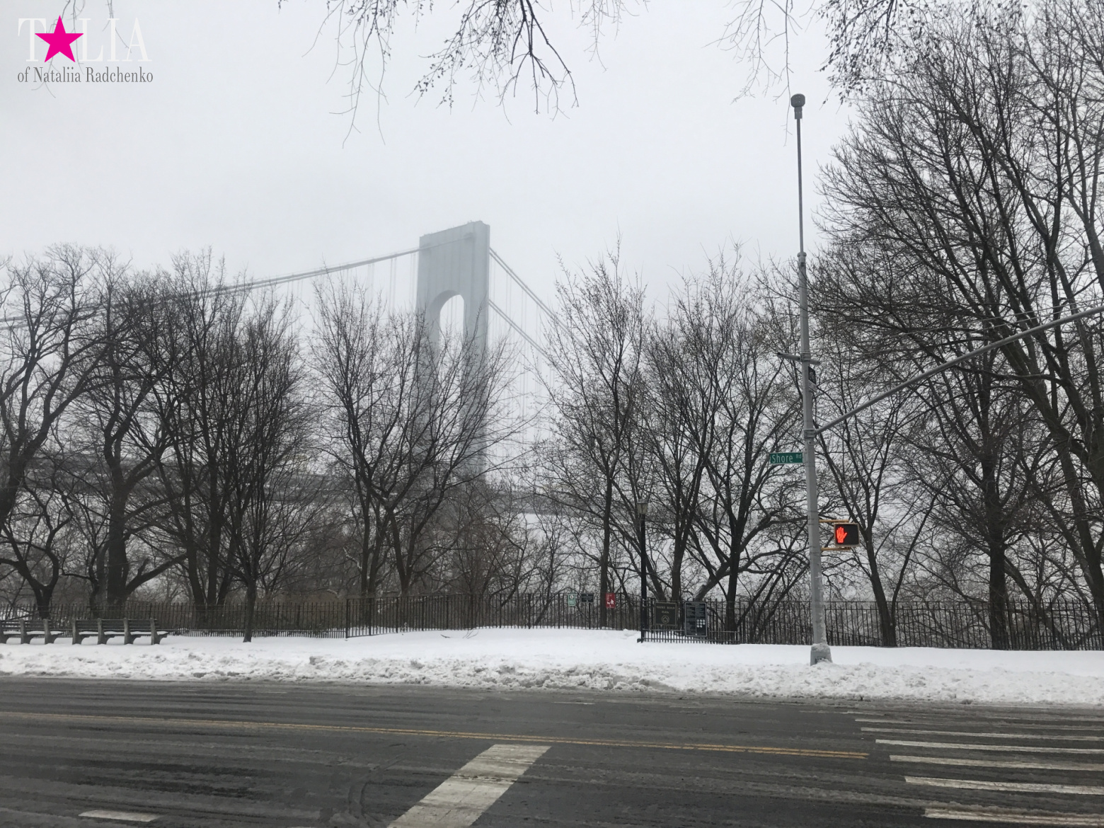 Snow Storm "Stella" on March 14, 2017 in New York